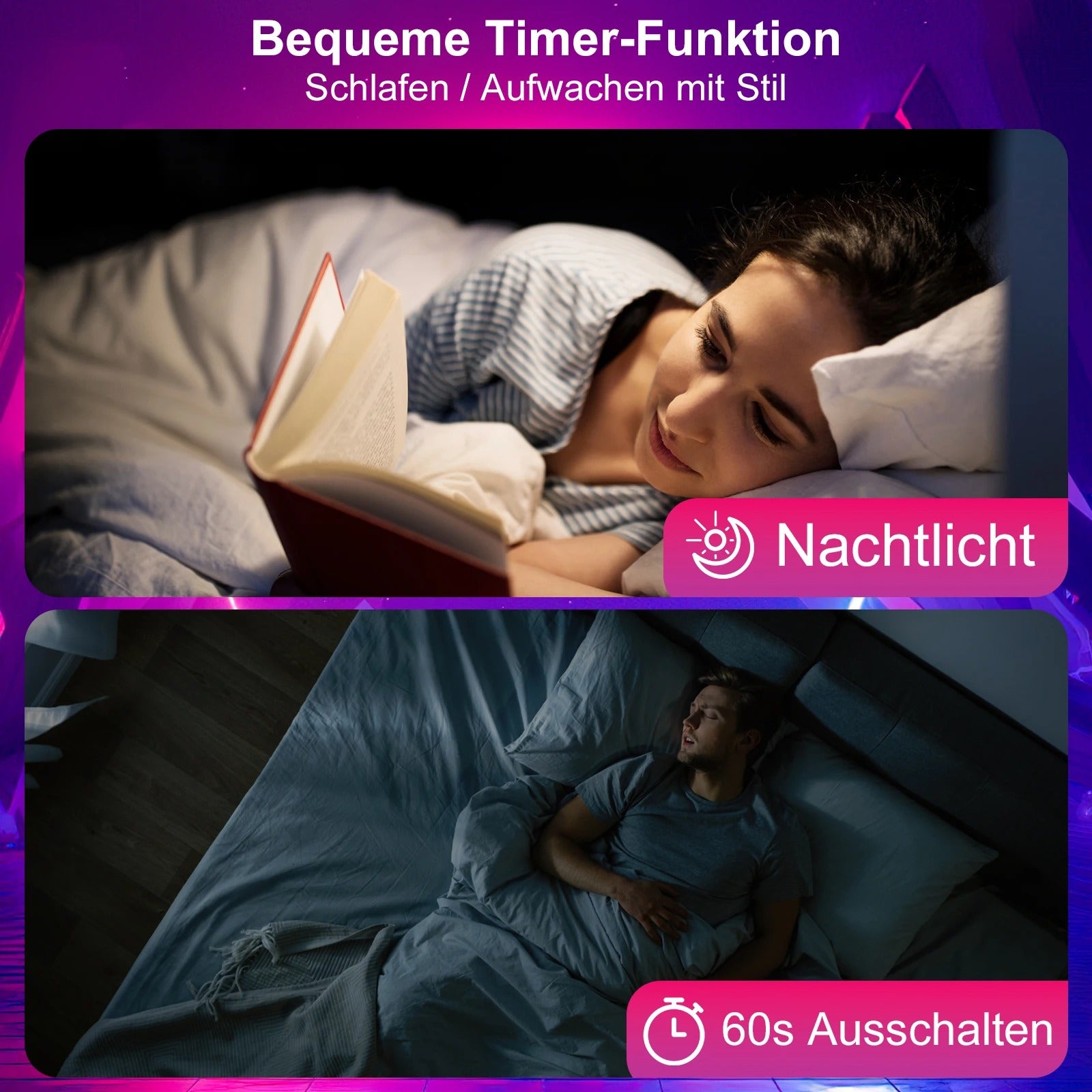 Slimme LED Plafondlamp Ø30 cm – 24W RGB met App en Afstandsbediening – Dimbaar 2700K–6500K voor Woonkamer en Slaapkamer