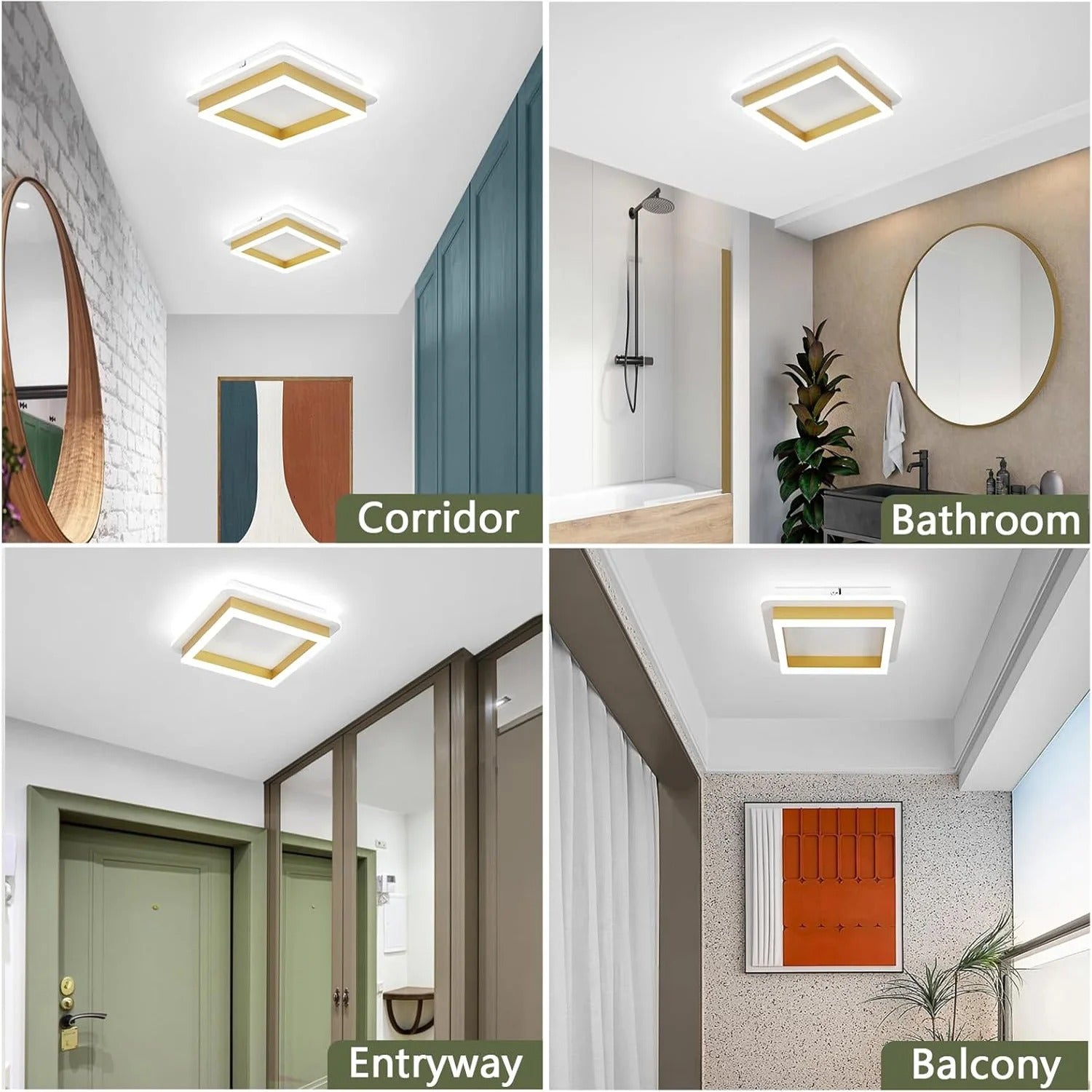 Moderne LED Plafondlamp 30W – Ronde Designlamp 30 cm – Warm Wit 3000K – Acryl en Metaal – 3375 Lumen