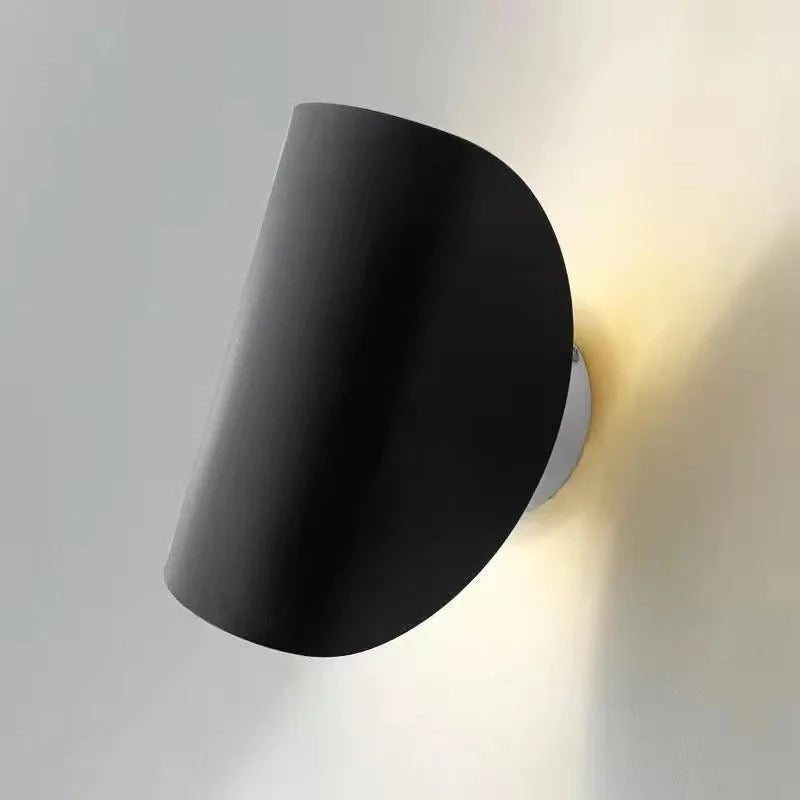 Nordic LED Wandlamp – Creatieve Roterende Wandverlichting – Minimalistische Nachtlamp voor Slaapkamer en Woonkamer