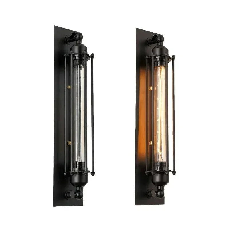 Retro Vintage Edison Wandlamp – Industriële E27 Binnenverlichting voor Woonkamer en Horeca