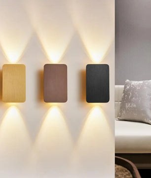 Moderne LED Wandlamp 6W – Aluminium Up en Down Wandverlichting voor Slaapkamer en Woonkamer