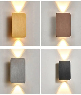 Moderne LED Wandlamp 6W – Aluminium Up en Down Wandverlichting voor Slaapkamer en Woonkamer