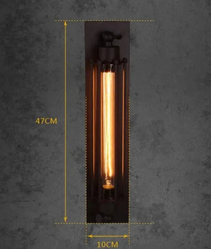 Retro Vintage Edison Wandlamp – Industriële E27 Binnenverlichting voor Woonkamer en Horeca