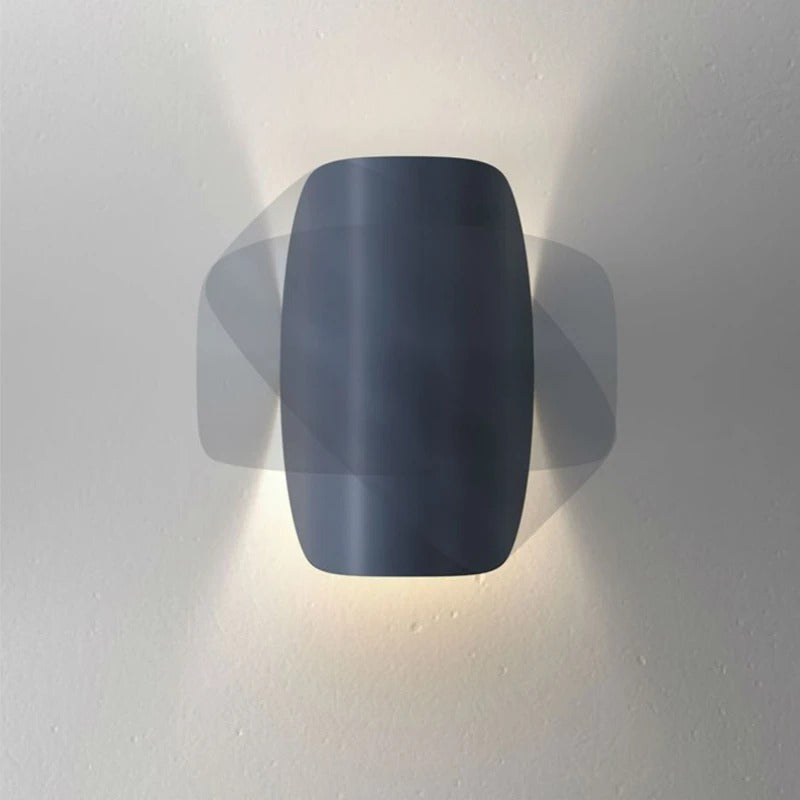 Nordic LED Wandlamp – Creatieve Roterende Wandverlichting – Minimalistische Nachtlamp voor Slaapkamer en Woonkamer