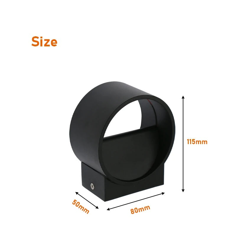 Ronde LED Wandlamp 6W – Moderne Aluminium Wandverlichting voor Woonkamer, Slaapkamer en Hal