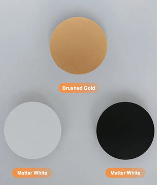 Moderne Ronde LED Wandlamp – Minimalistische Wandverlichting van Aluminium en Acryl – Ø15 of Ø20 cm voor Woonkamer en Slaapkamer