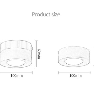 Walnoot Houten LED Plafondlamp – Moderne Minimalistische Plafondverlichting voor Gang en Kamer