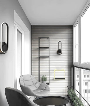 Moderne LED Wandlamp – 16W Metaal – 330° Draaibaar – Up en Down Licht – Koel Wit 6500K – Zwart