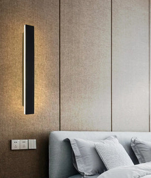 Moderne LED Lijn Wandlamp – 40 cm Minimalistisch Design, 15W voor Woonkamer, Slaapkamer & Gang
