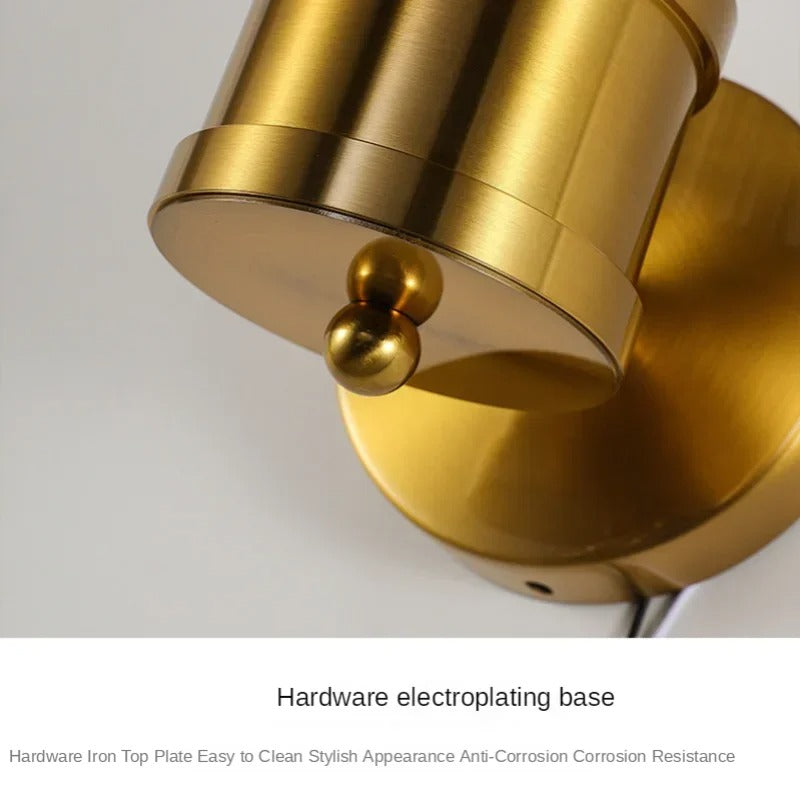 Luxe Kristallen Wandlamp – Modern Design met Gouden Afwerking – E14 Wandverlichting voor Binnen
