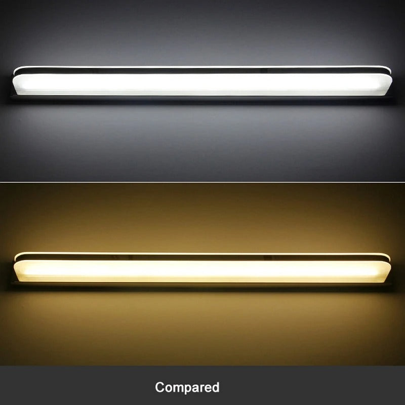 Moderne LED Wandlamp voor Badkamer en Spiegel – Waterdicht Anti-Fog Design – Minimalistische Wandverlichting voor Make-up, Kast en Woonruimte