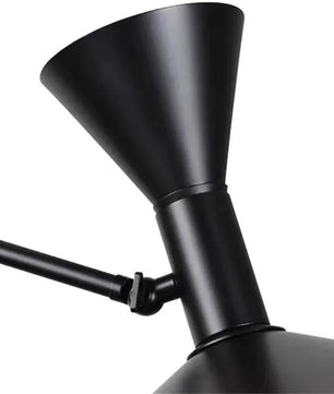 Industriële Wandlamp – Draaibaar Metalen Design – E27 – Bedlamp en Leeslamp voor Binnen