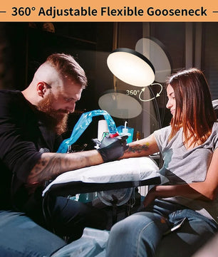 LED Vloerlamp met Flexibele Zwanenhals – Dimbare Staande Leeslamp met 3 Lichtkleuren – Verstelbare LED Lamp voor Woonkamer, Slaapkamer en Kantoor