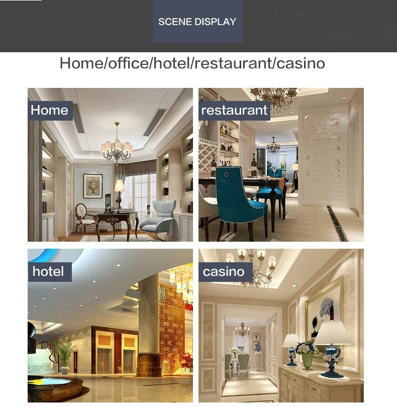 Set van 10 LED Inbouw Downlights – Ronde Plafondspots 220V met SMD2835 LED – Energiezuinige Verzonken LED Spots voor Binnen