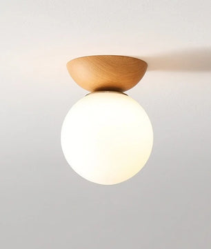 Moderne LED Plafondlamp van Glas en IJzer – Nordic en Japanse Stijl – Minimalistische G9 Plafondverlichting voor Woonkamer, Slaapkamer en Gang
