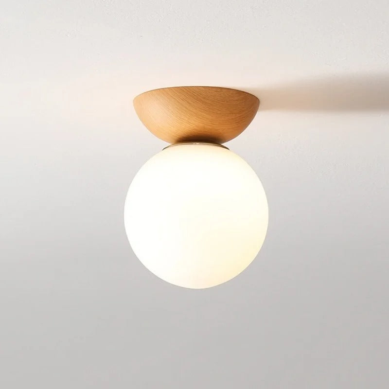 Moderne LED Plafondlamp van Glas en IJzer – Nordic en Japanse Stijl – Minimalistische G9 Plafondverlichting voor Woonkamer, Slaapkamer en Gang