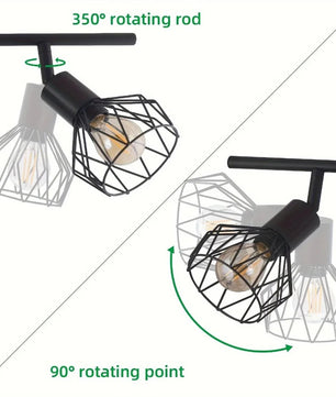 Verstelbare Aluminium LED Plafondlamp – Ø50 cm Ultradun Design – Richtbaar en Modern met Geborstelde Afwerking voor Woonkamer, Eetkamer en Kantoor