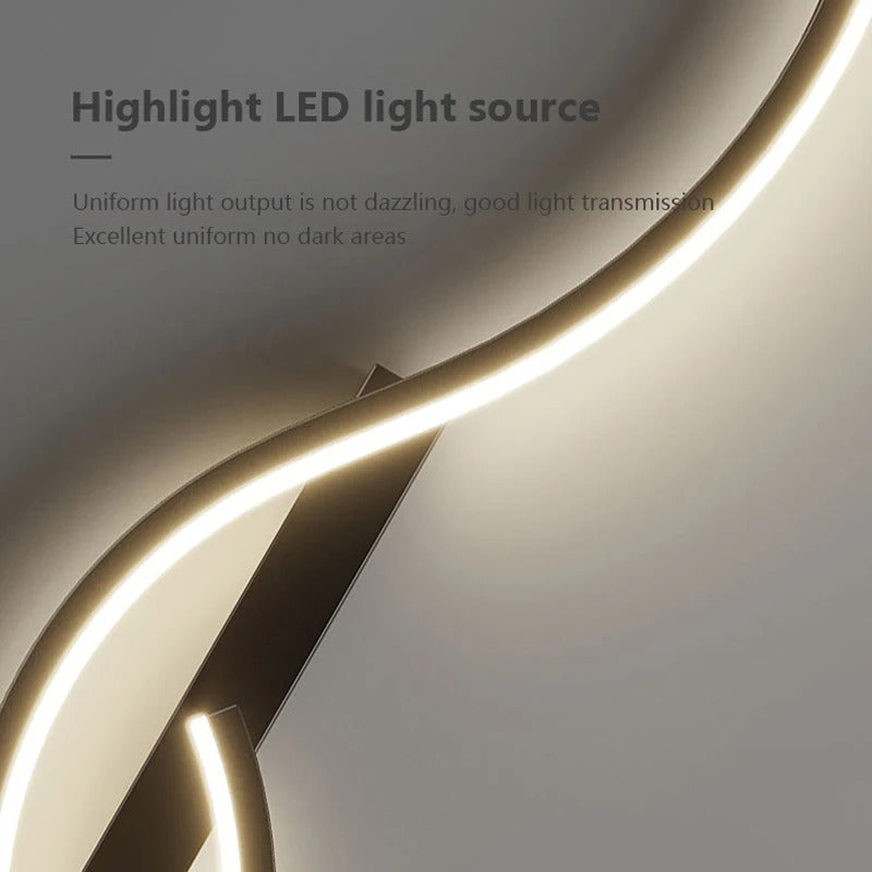 Moderne LED Wandlamp – Minimalistische Lange Strip Wandverlichting voor Slaapkamer & Woonkamer