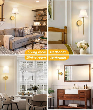 Draadloze LED Wandlamp – Oplaadbare Wandverlichting met Afstandsbediening, Dimbaar en 10 Lichtkleuren