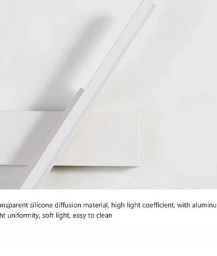 Moderne LED Wandlamp – Draaibaar Design voor Badkamerspiegel, Slaapkamer en Woonkamer