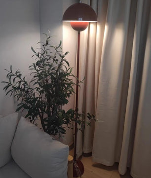 Moderne Crèmekleurige Vloerlamp – Minimalistische Staande Lamp met E27 Fitting – Sfeervolle LED Verlichting voor Woonkamer en Slaapkamer
