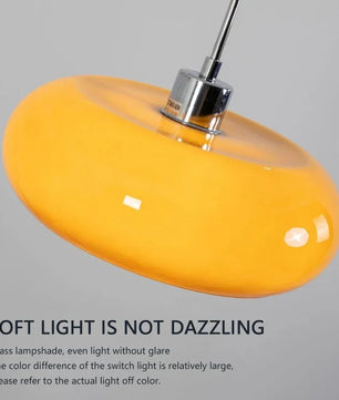 Nordic Retro Glazen Hanglamp – Moderne Plafondlamp voor Eetkamer, Woonkamer & Café