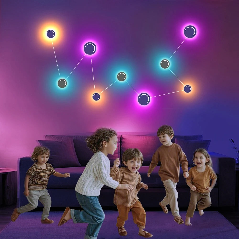 LED RGB Wandlamp – Creatieve Constellatie Verlichting met APP & Muzieksync