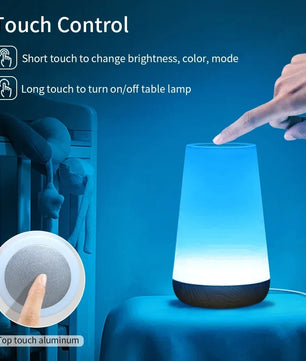 Slim WiFi Nachtlampje – RGB LED met Dimbaar Warm en Koud Wit – Werkt met Alexa, Google Home en Tuya App