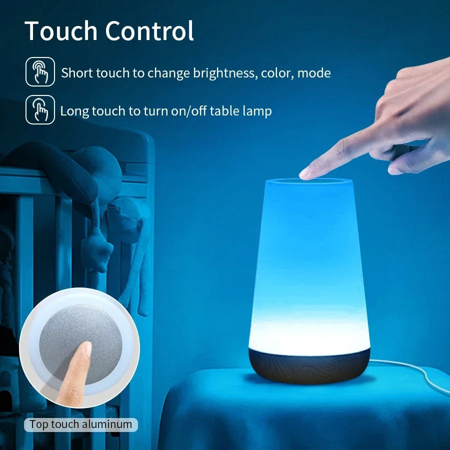 Slim WiFi Nachtlampje – RGB LED met Dimbaar Warm en Koud Wit – Werkt met Alexa, Google Home en Tuya App