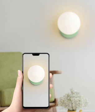 Scandinavische Wandlamp – Minimalistische LED Wandverlichting met Wit Glas en G9 Fitting voor Slaapkamer, Gang en Woonkamer