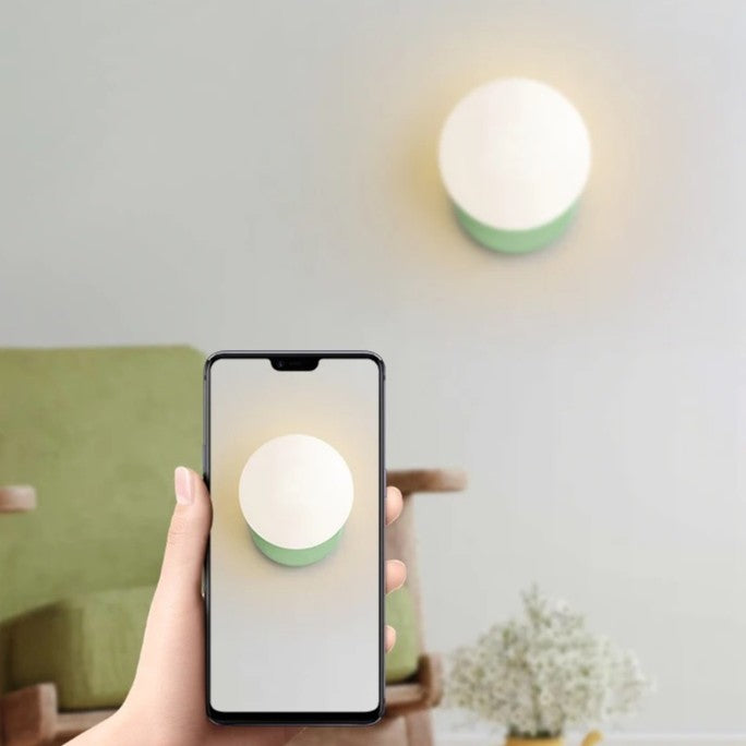 Scandinavische Wandlamp – Minimalistische LED Wandverlichting met Wit Glas en G9 Fitting voor Slaapkamer, Gang en Woonkamer