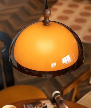 Bauhaus Scandinavische Hanglamp – Acryl & Hout Plafondlamp voor Eetkamer, Woonkamer & Keuken