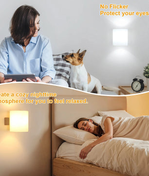 Moderne Houten Wandlamp – E27 Wandverlichting van Hout en Glas – Minimalistische LED Lamp voor Slaapkamer, Hal en Trap
