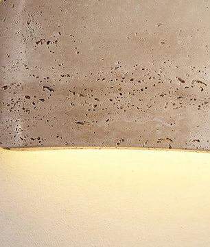 Natuursteen LED Wandlamp – Minimalistische Sfeerverlichting voor Slaapkamer, Keuken en Gang