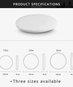 LED Plafondlamp Waterdicht en Stofdicht – Energiezuinige Badkamer en Keukenverlichting 18W–36W