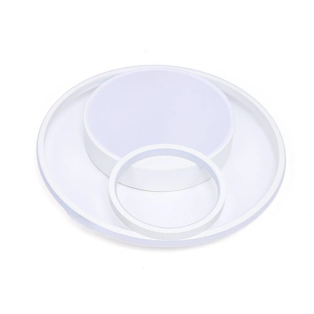 Moderne LED Plafondlamp – Ø48 cm Rond Design van Acryl en IJzer – 55W Dimbaar 3000K–6500K voor Woonkamer, Slaapkamer en Keuken