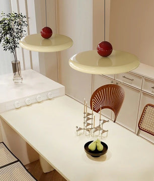 Nordic UFO Kroonluchter – Ultradunne Moderne Hanglamp voor Woonkamer, Restaurant & Werkruimtes
