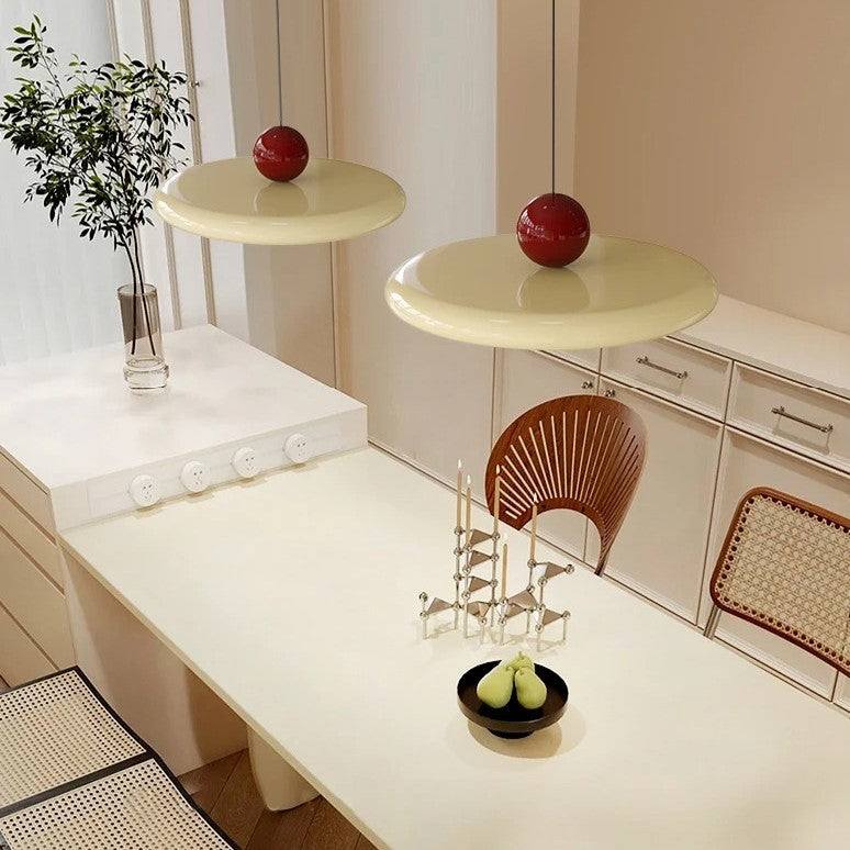 Nordic UFO Kroonluchter – Ultradunne Moderne Hanglamp voor Woonkamer, Restaurant & Werkruimtes