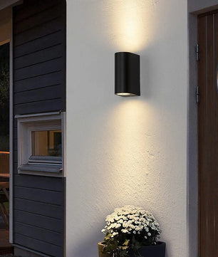 Waterdichte GU10 Wandlamp – Moderne Aluminium Buitenverlichting voor Tuin, Veranda en Terras