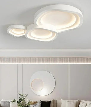 Minimalistische Witte LED Plafondlamp – Moderne Aluminium Plafondverlichting – Mat Design voor Woonkamer en Slaapkamer