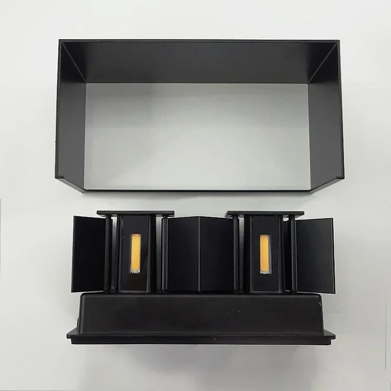 Nordic LED Wandlamp 12W of 24W – Scandinavische Aluminium Wandverlichting IP65 voor Binnen en Buiten