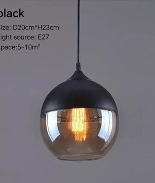 Nordic LED Hanglamp – Moderne Glas & Houten Plafondlamp voor Woonkamer, Slaapkamer & Eetkamer
