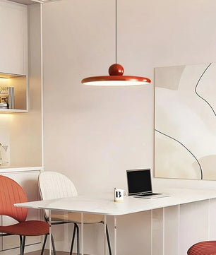 Nordic UFO Kroonluchter – Ultradunne Moderne Hanglamp voor Woonkamer, Restaurant & Werkruimtes