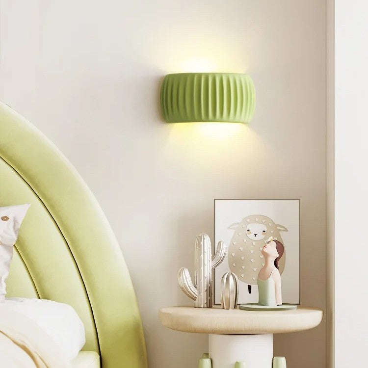 Franse Art Deco Wandlamp – Moderne Europese Wandverlichting van Hars en IJzer voor Slaapkamer, Woonkamer en Gang