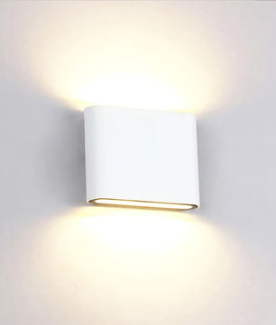 Scandinavische LED Wandlamp Up Down – Aluminium IP65 Waterdicht – Moderne Wandverlichting voor Binnen en Buiten