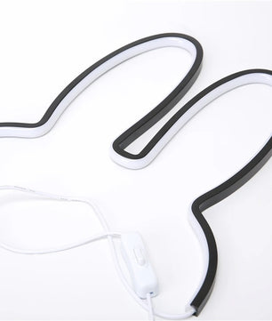 Konijn LED Nachtlampje – USB Bureaulamp, Kinderkamer & Sfeerverlichting, 5W