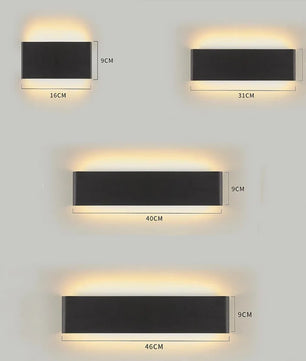 Moderne LED Wandlamp met Bluetooth en Afstandsbediening – Dimbare Wandverlichting met 3 Lichtkleuren voor Interieur