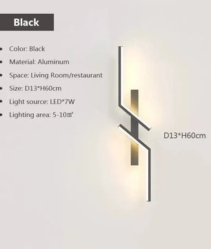 Moderne LED Wandlamp – Up en Down Verlichting voor Woonkamer en Slaapkamer