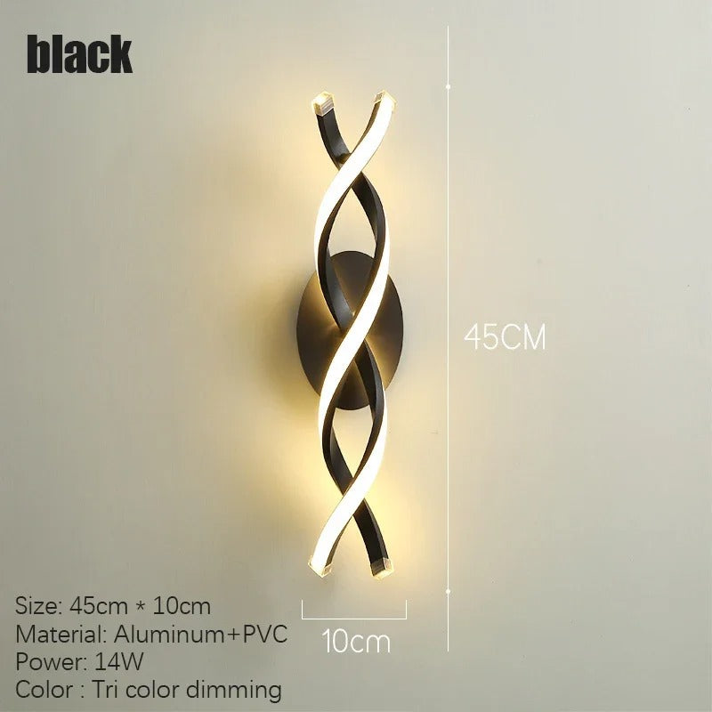Moderne Minimalistische LED Wandlamp 20W – Aluminium Up en Down Wandverlichting voor Woonkamer en Slaapkamer