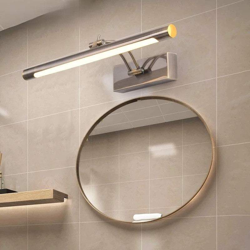 Moderne LED Badkamer Wandlamp – Waterdichte Spiegelverlichting van RVS met Schakelaar – 40, 55 of 70 cm